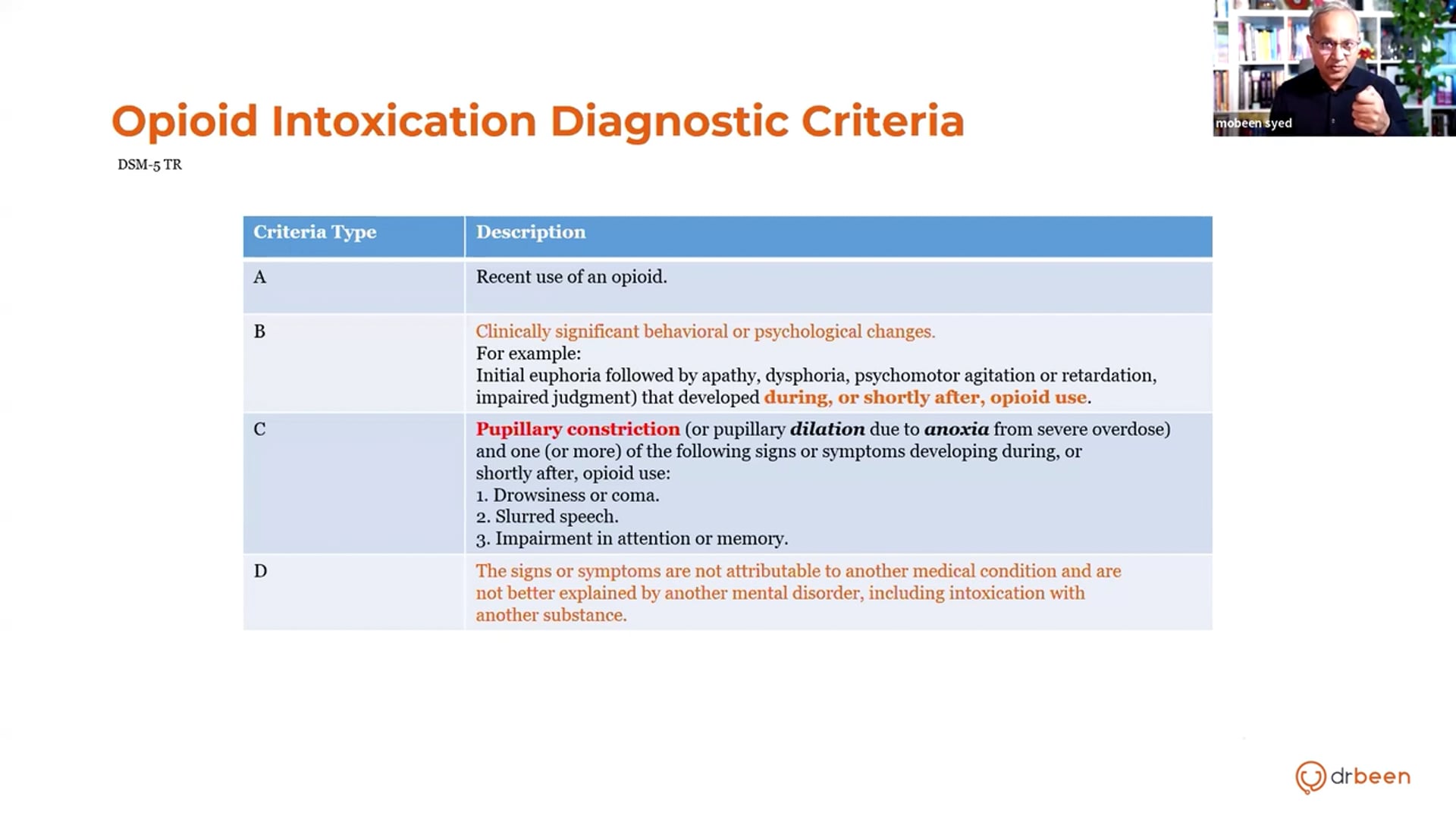 Opioid Intoxication (Pain Part 13)