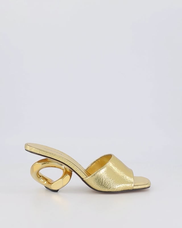 Arezzo Ulani Heels - Gold | Shoe Connection AU