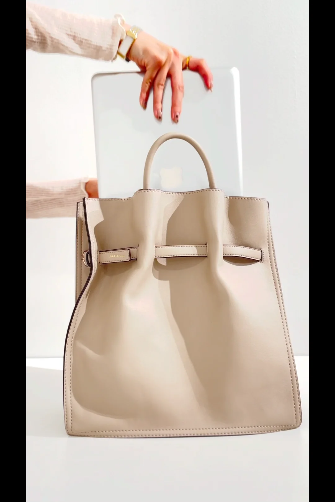 TVドラマ使用商品】Swell/2WAYギャザーオープントートBAG L