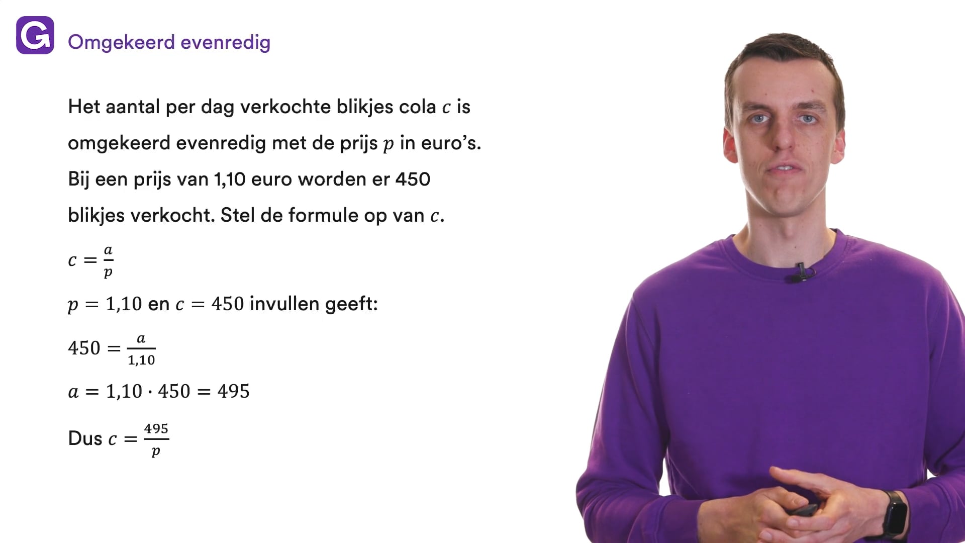 omgekeerd-evenredig-studygo
