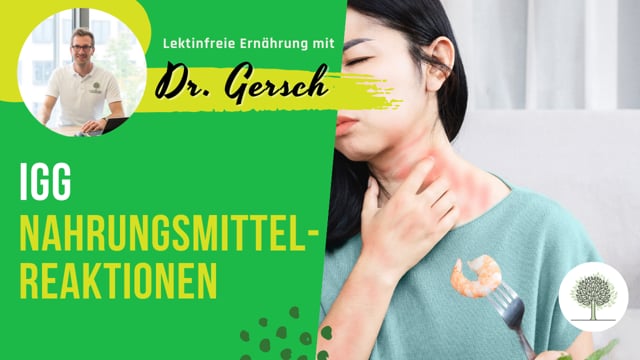 IgG-Nahrungsmittelreaktionen auf aktuell gegessene Lebensmittel 