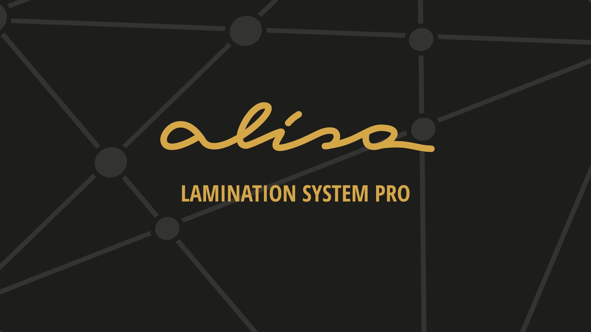 Tutorial Alisa Lamination System Pro