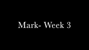 Mark Week 3 Teaching