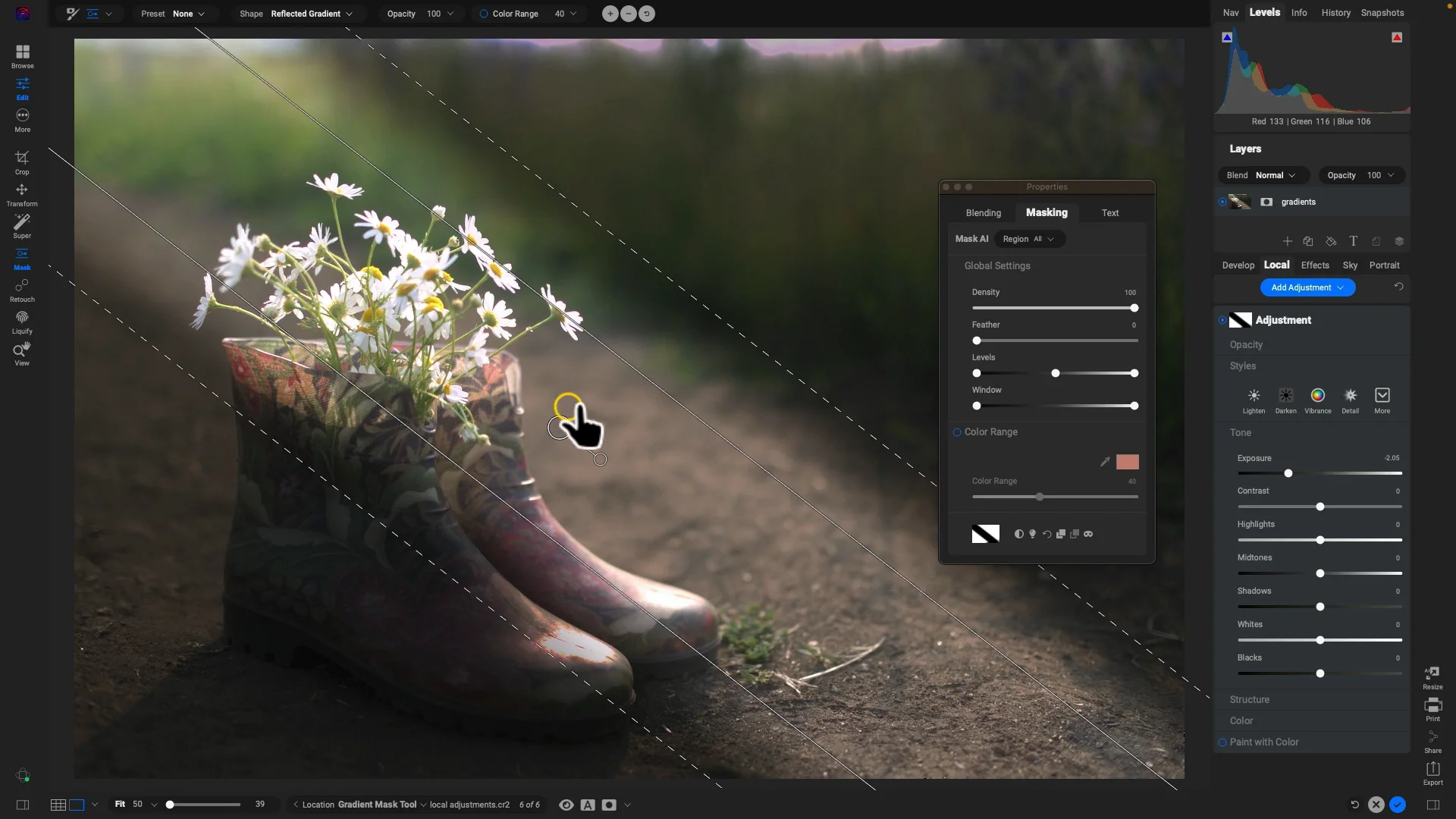 Gradient Masks on Vimeo