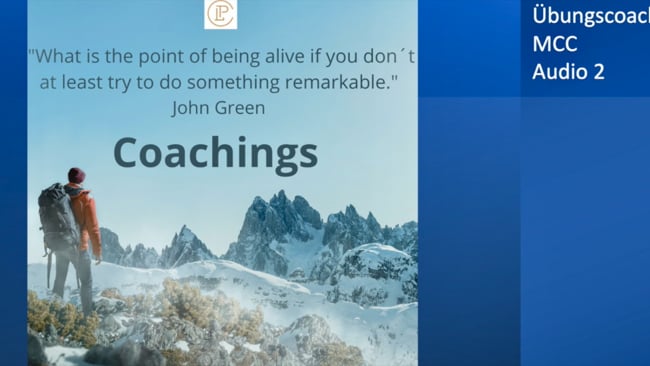 Übungscoaching MCC 2