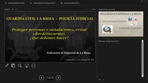 Jornada con la Guardia Civil - Proteger a las personas e instalaciones y evitar a los ciberdelincuentes. Qu debemos hacer?