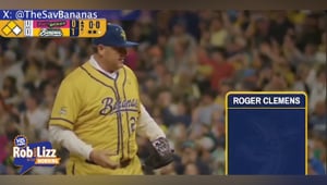 Roger Clemens Plays For The Savannah Bananas!