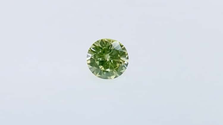 FANCY LIGHT YELLOW GREEN 0.273ct RD - tsm.ac.in