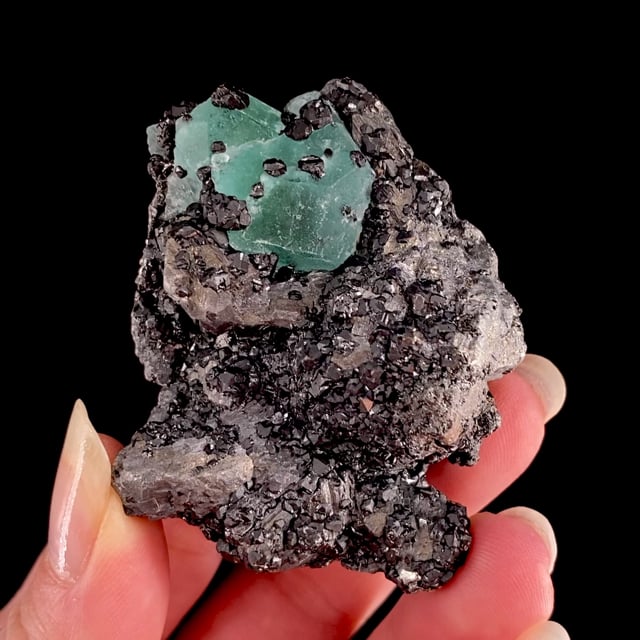 Fluorite with Sphalerite and Geocronite