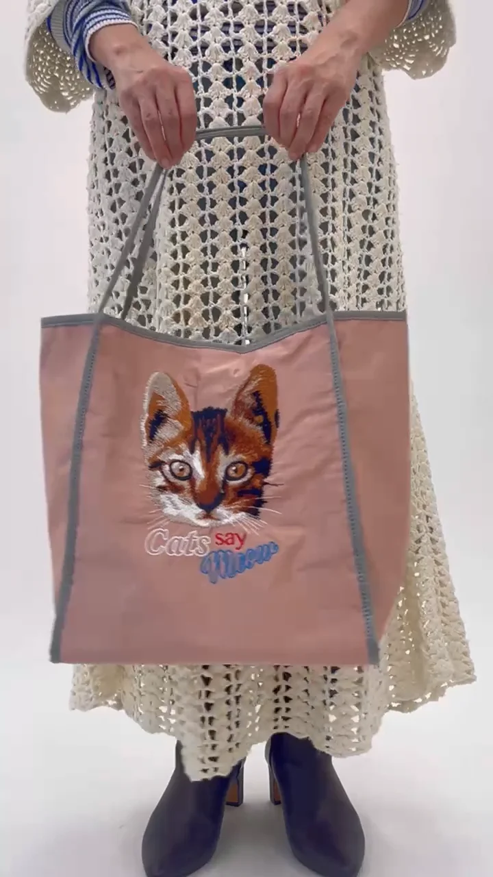 刺繍ナイロントートBAG | AND ON JIONE STORE(アンドオン 刺繍ナイロントートBAG | AND ON JIONE STORE(アンドオン