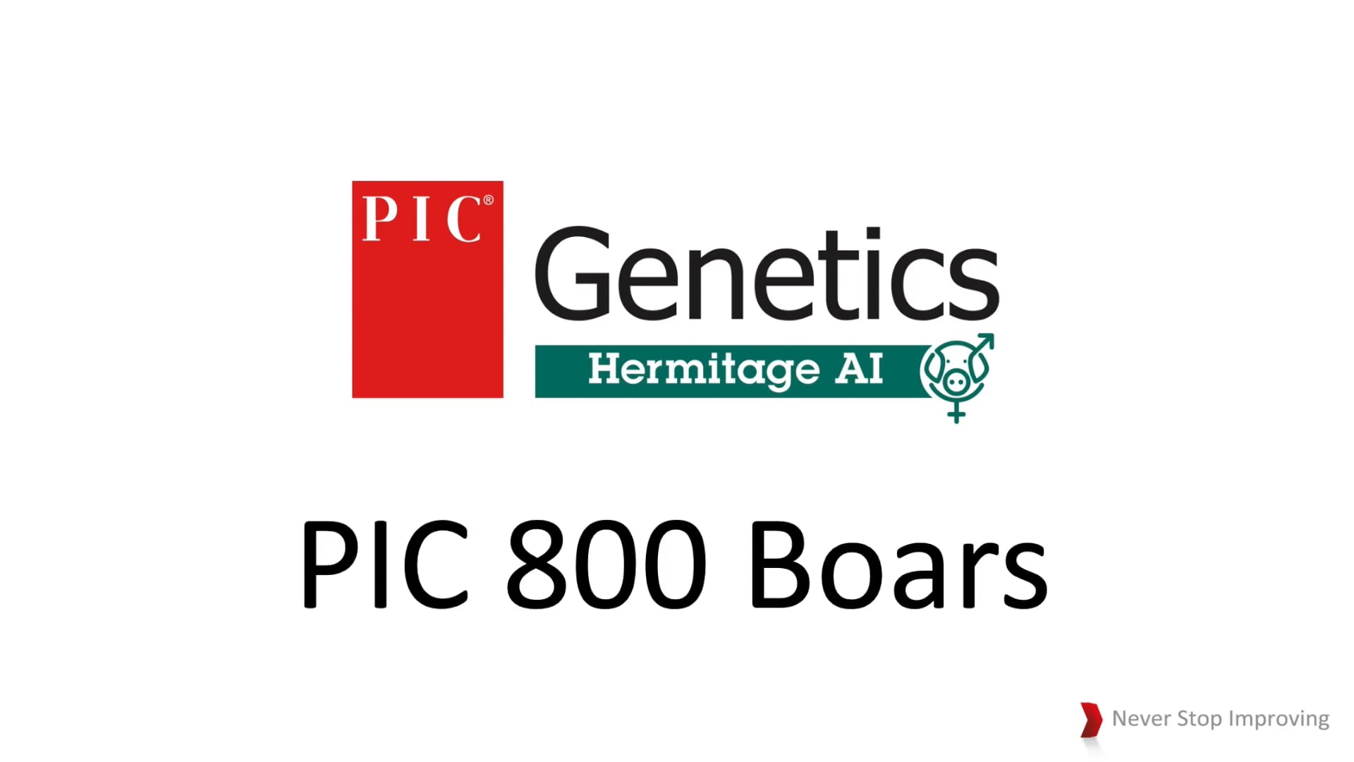 PIC800 at Hermitage Farm 2024