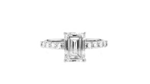 2.30 ct. t.w. Lab-Grown Diamond Ring in 14kt White Gold