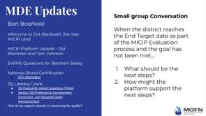 MCIFN 2.27.24 MDE Updates