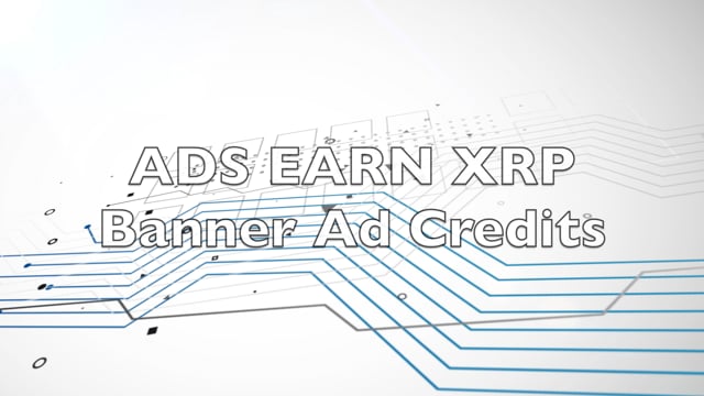 ⁣ads earn xrp Banner ad credits