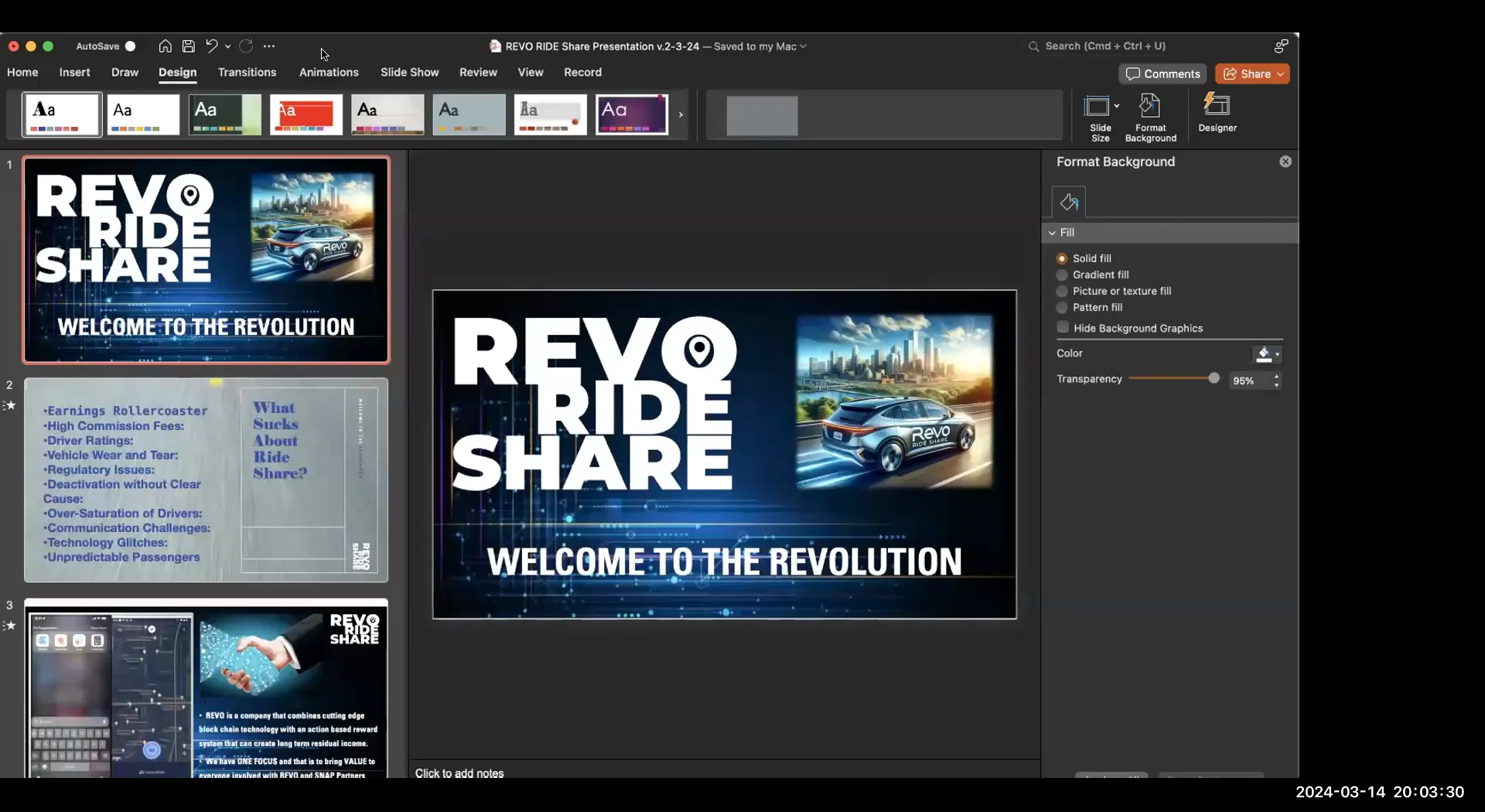 REVO Rideshare and Blockchain Innovations 2024-03-15 00:01:37 on Vimeo
