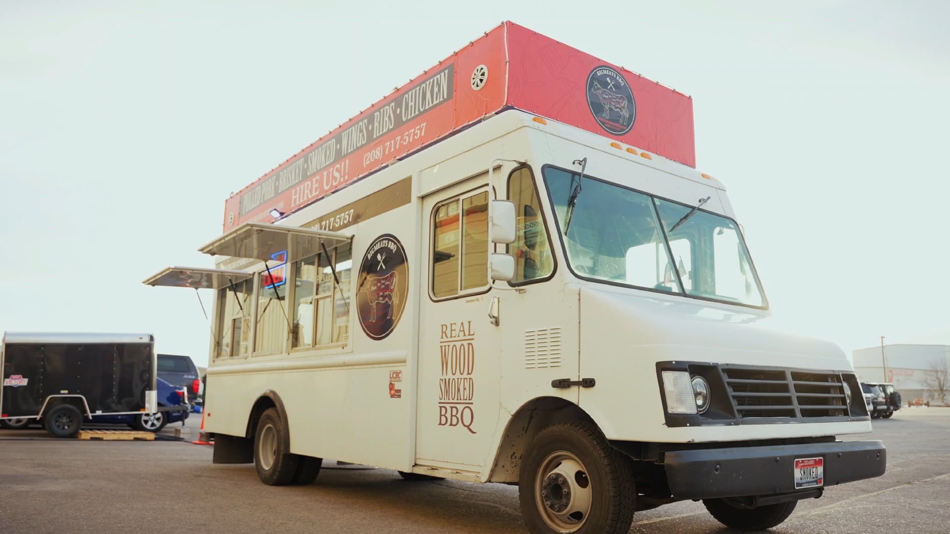 Big Meats BBQ Barbeque, Food Truck, Barbeque, Smoked Bbq