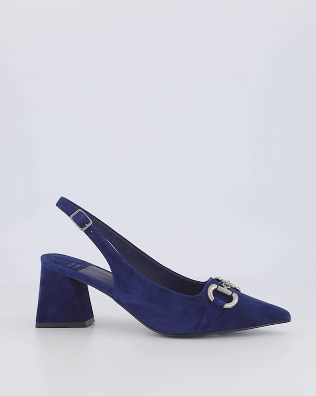 Jeffrey Campbell Nakita  · Navy Suede Navy Suede