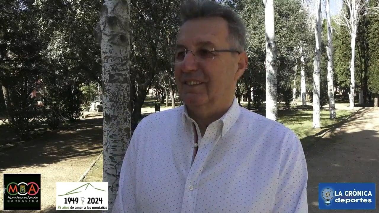 PEDRO SOLANA (Directivo y Portavoz de Montañeros de Aragón en Barbastro) Hablamos de la actualidad del club.