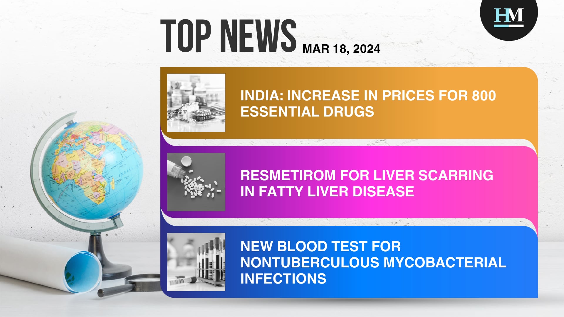 India: Increase in Prices for 800 Essential Drugs from April, And More