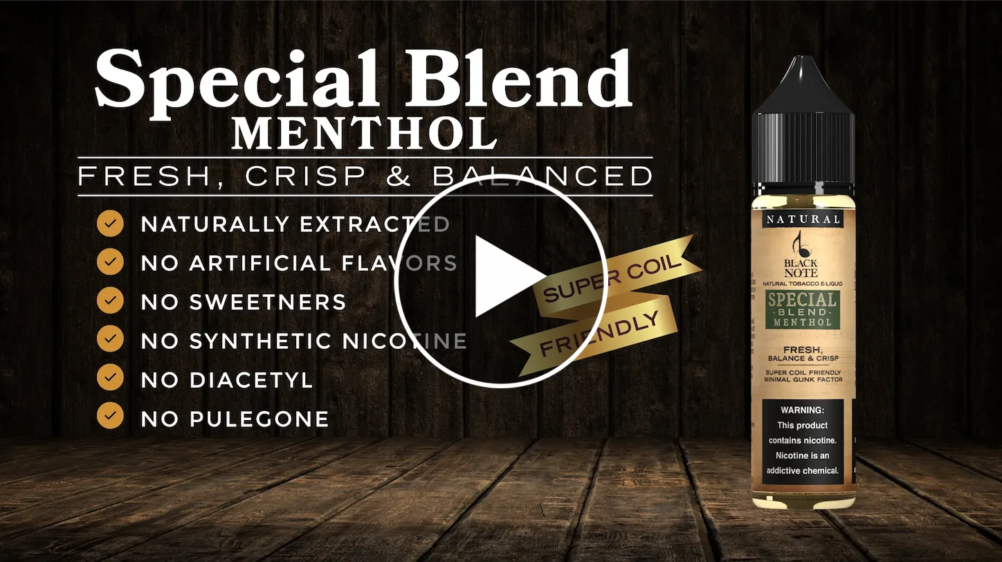 Black Note Special Blend Menthol Video 2024