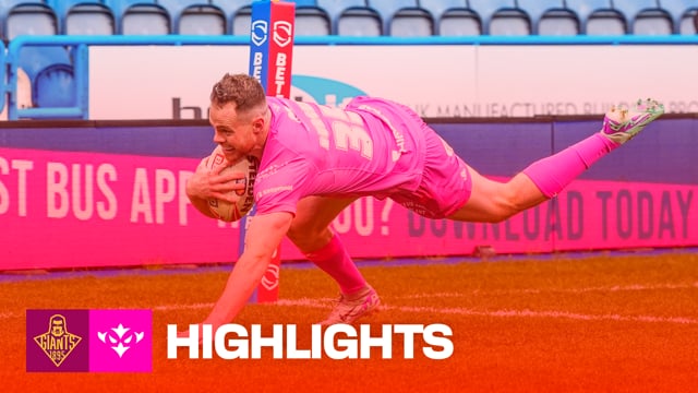 HIGHLIGHTS: Huddersfield Giants vs Hull KR - Robins secure the win in Round 5!
