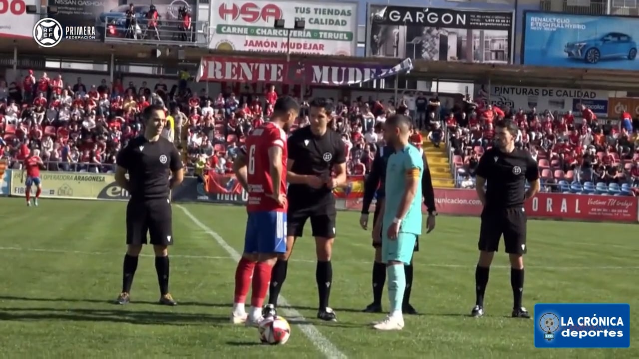 (RESUMEN Y GOLES) CD Teruel 2-4 Barça Atlètic / Jor 28 - Primera Rfef / Gr 1