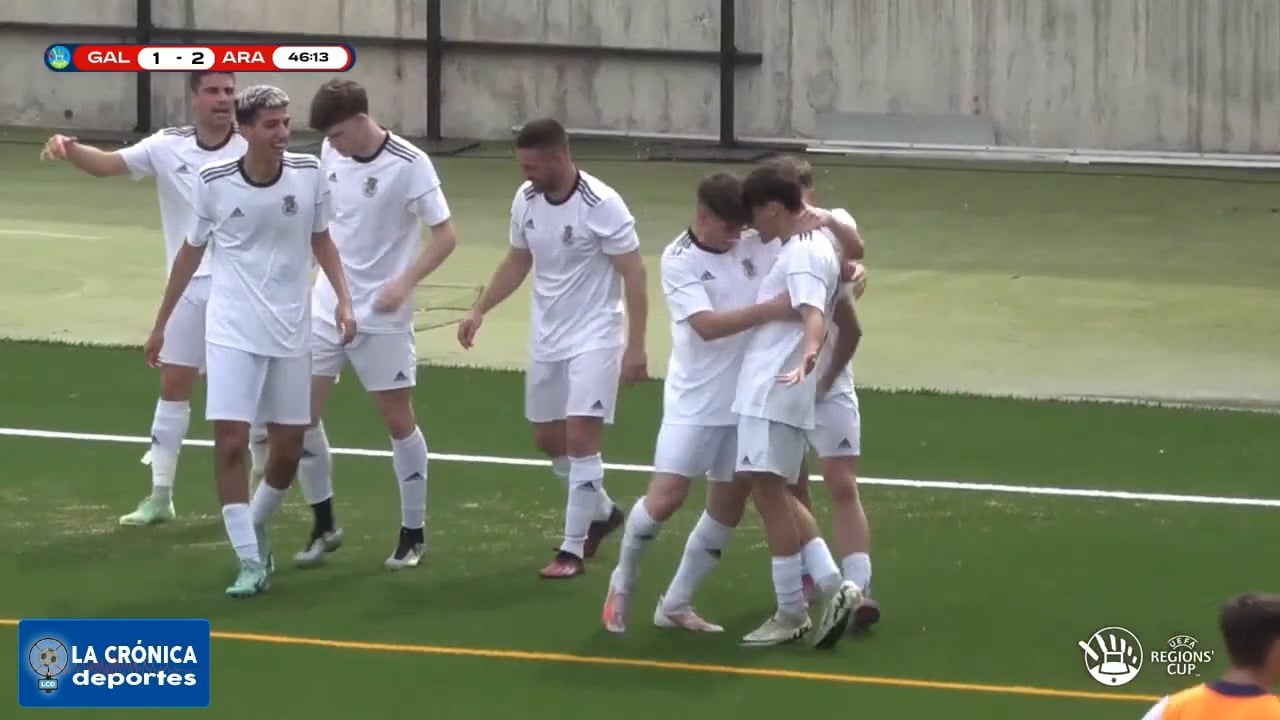 (PARTIDO COMPLETO) Galicia1-2 Aragón / ARAGÓN GANA LA FINAL de la Copa de las Regiones UEFA 2023/24