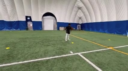 Watch PurpleShift athlete's 5-10-5 Agility: 4.6 seconds