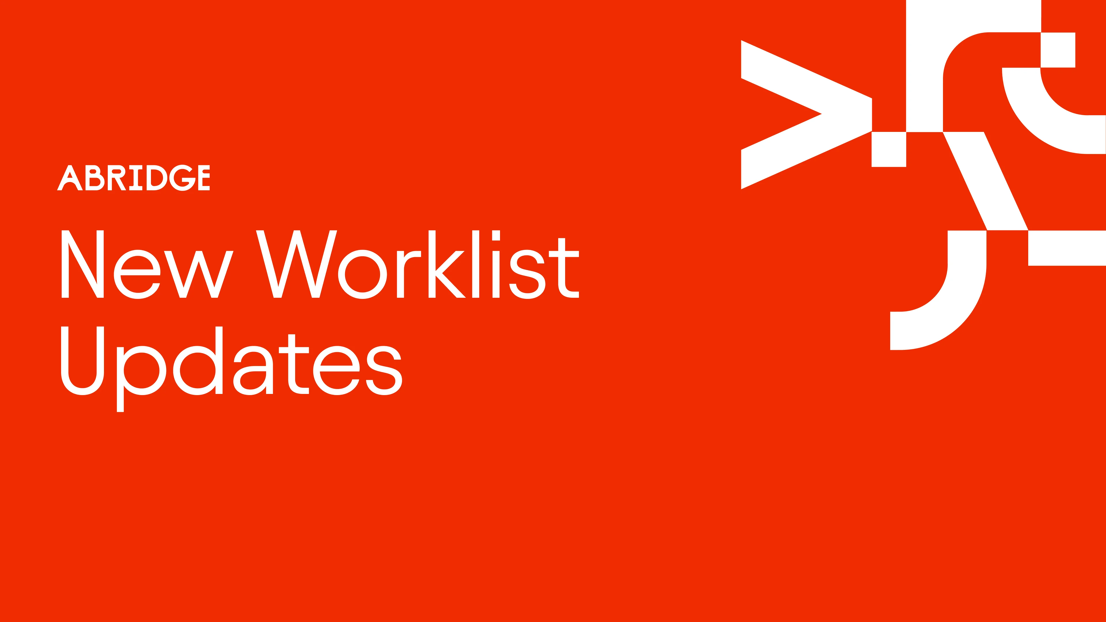 New Worklist Updates on Vimeo
