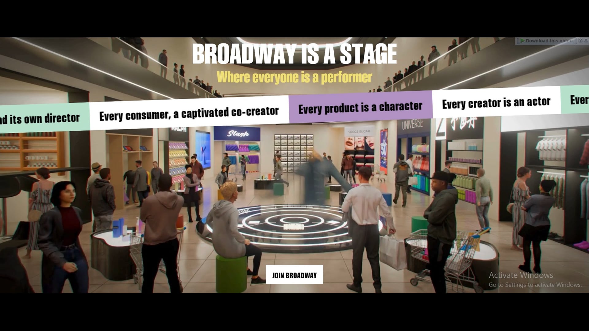 BROADWAY- A Theatre for brands