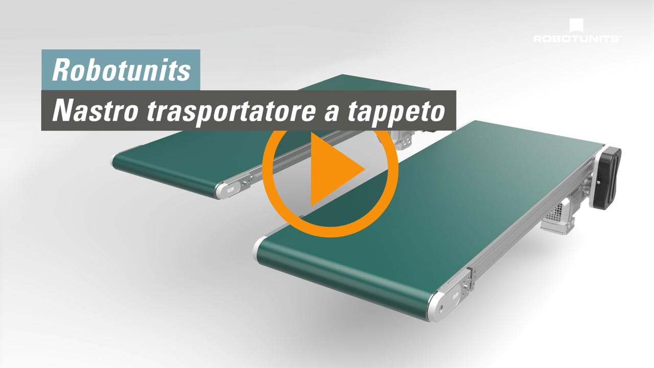 Nastro trasportatore a tappeto | Robotunits