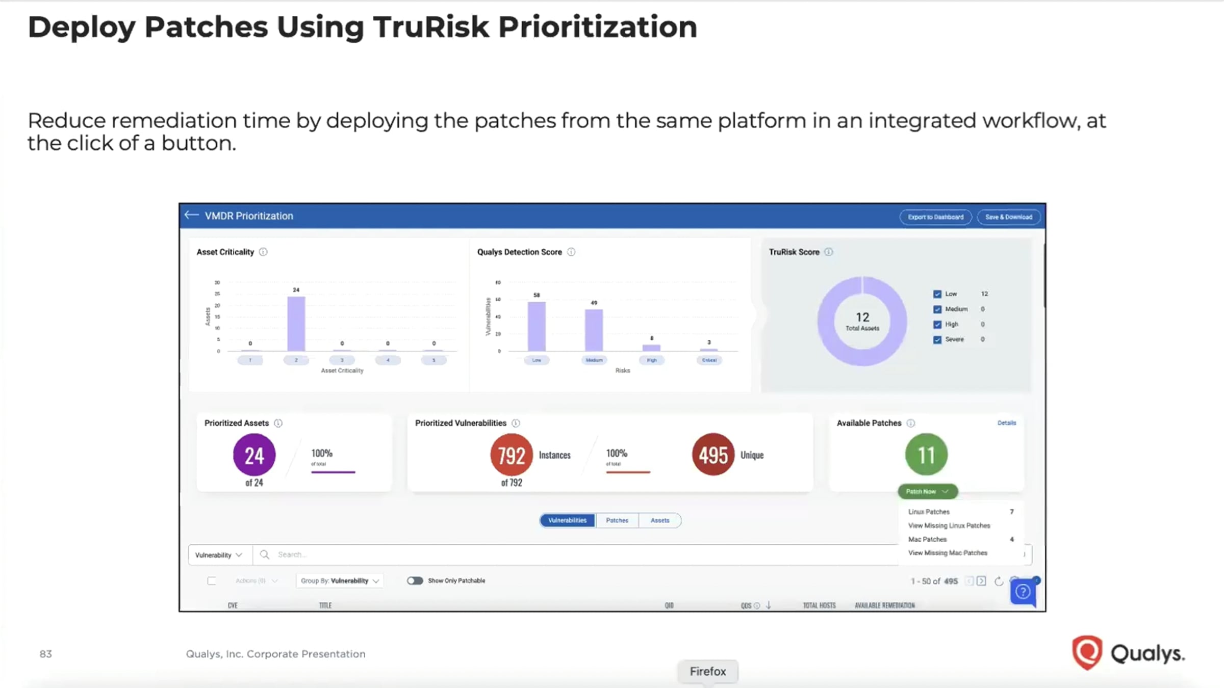 Smart Automation with Qualys Patch Management | Videos & Movies on Vimeo