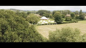 Marquee wedding in Gloucestershire