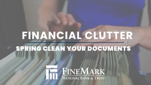 Spring Clean Your Financial Clutter