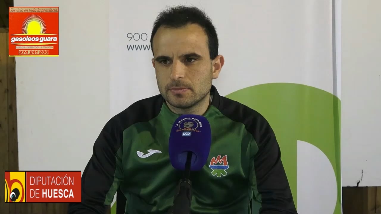 JULEN FONCILLAS (Entrenador San Juan) UD Barbastro 1-1 AD San Juan / Jor. 27 - Segunda Rfef / Gr 2