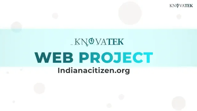 Happy to show you that another Web Project is live - Indiana Citizen ...