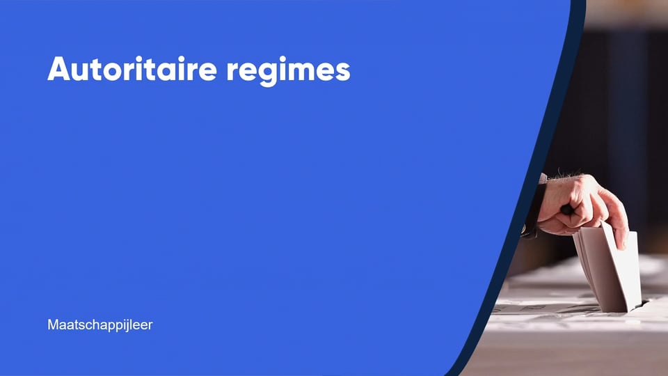 Autoritaire regimes