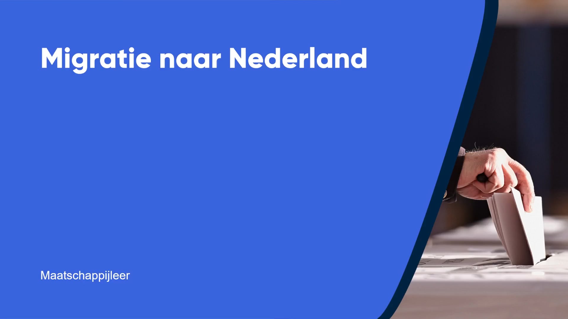 Migratie naar Nederland