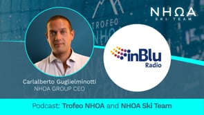 Interview on Radio InBlu about the Trofeo NHOA and the NHOA SKI TEAM project