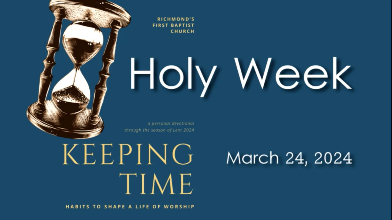 Week 6 - Holy Week on Vimeo
