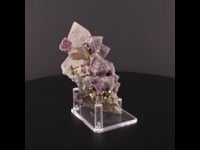 69321 - Fluorite, Smoky Quartz