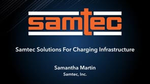 Samtecの充電インフラ用ソリューション