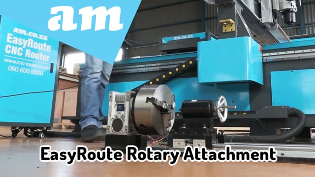 Wiring and Installation of Rotary Attachment for X-Axis Replacement on EasyRoute CNC Router