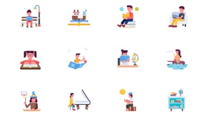 Book and Library Icons, a Duotone Icon by Prosymbols (Thumbnail 11 of 11)