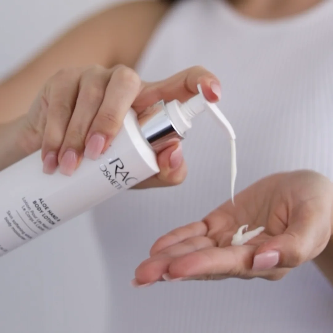 hand and body lotion bottle