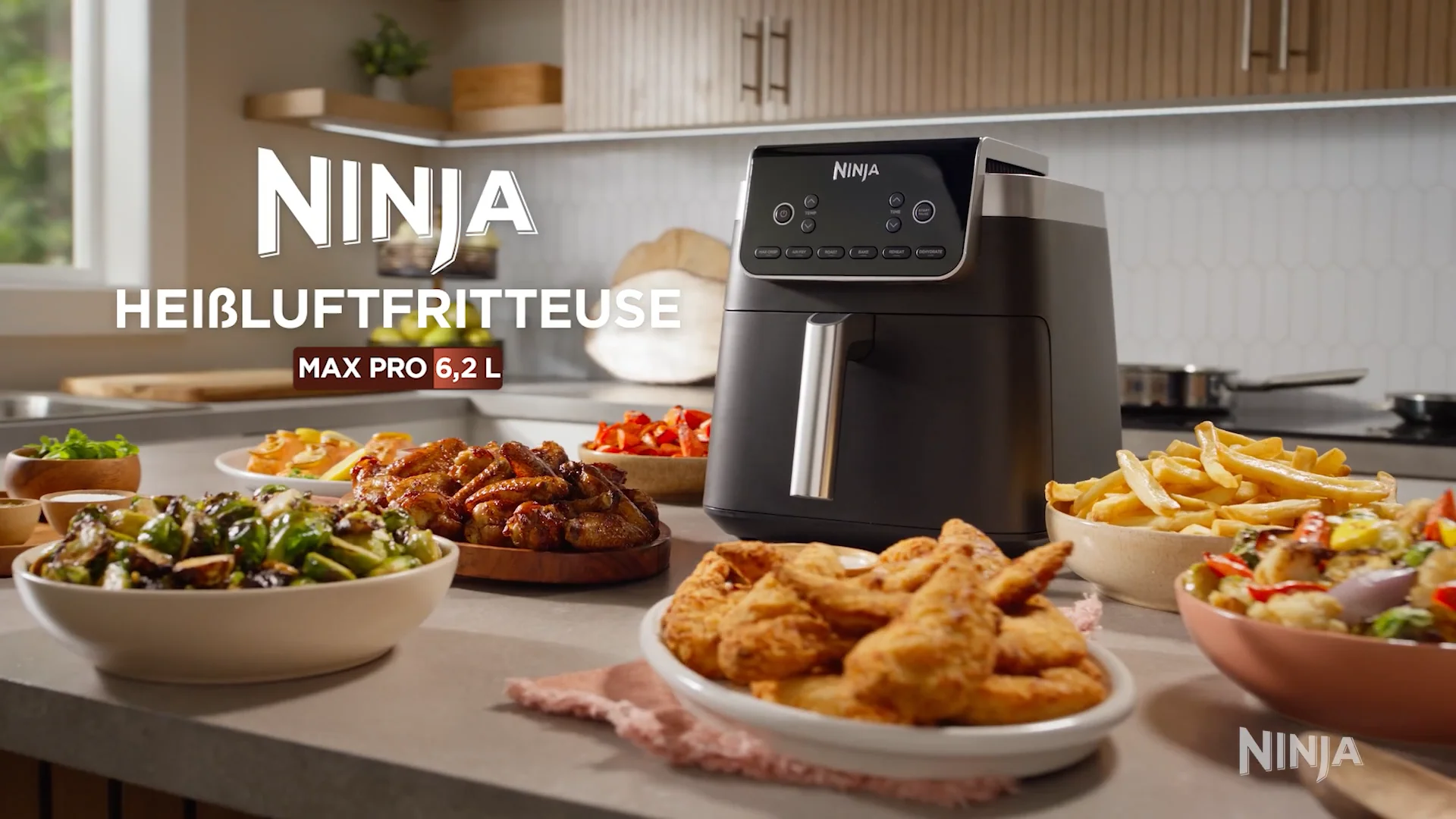 Test de la Ninja Air Fryer MAX PRO : friteuse sans huile 6.2L AF180EUWH