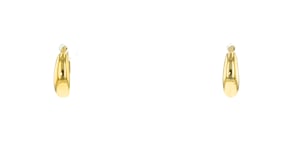 Italian 14kt Yellow Gold Huggie Hoop Earrings
