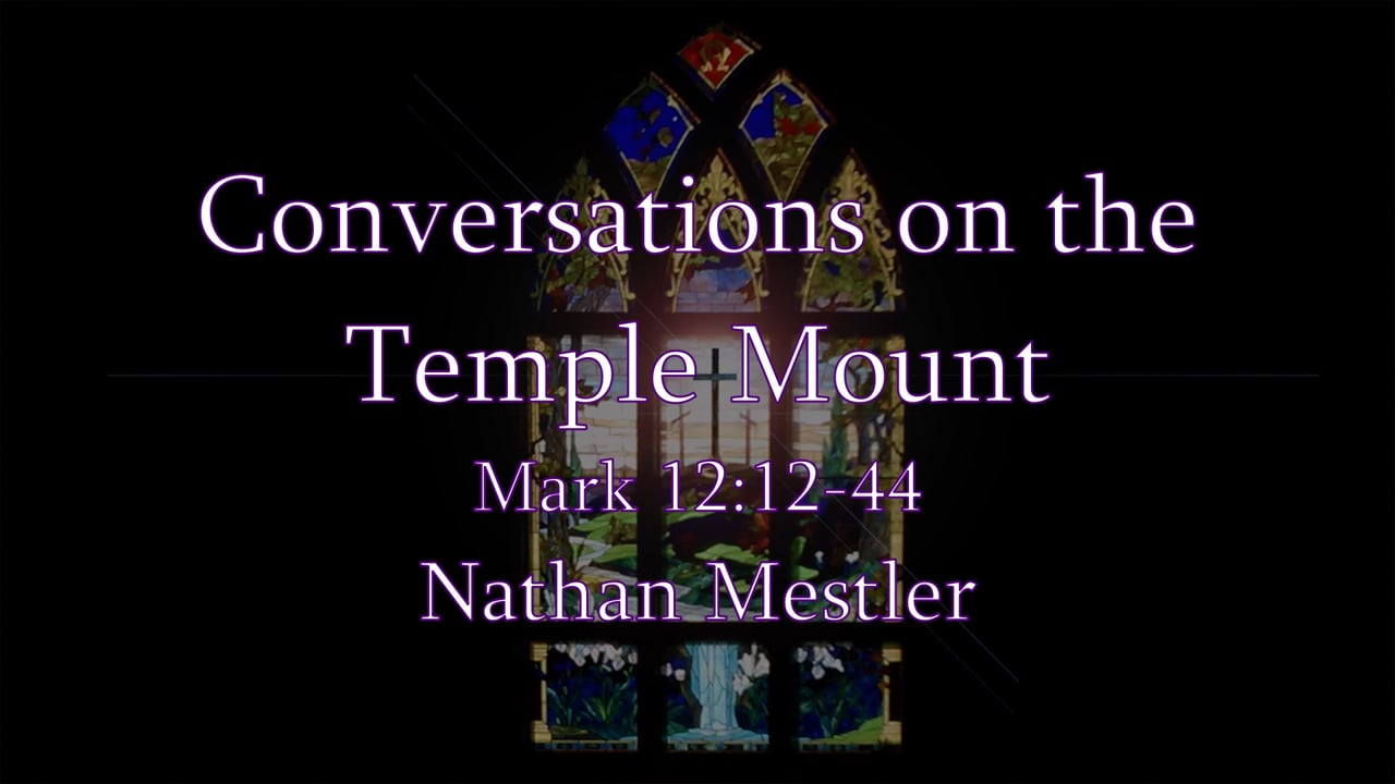 Conversations on the  Temple Mount
