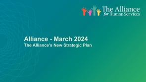 Alliance - March 2024 Strategic Plan