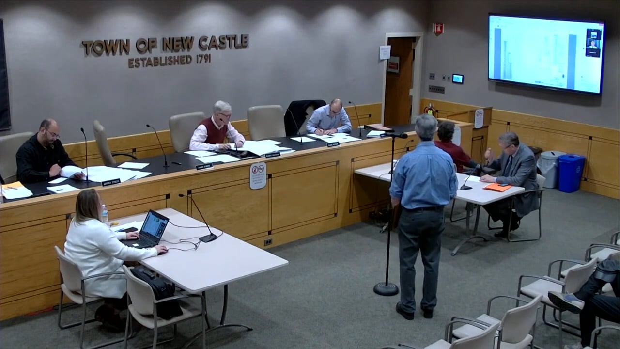 Town of New Castle Planning Board Meeting 3/19/24